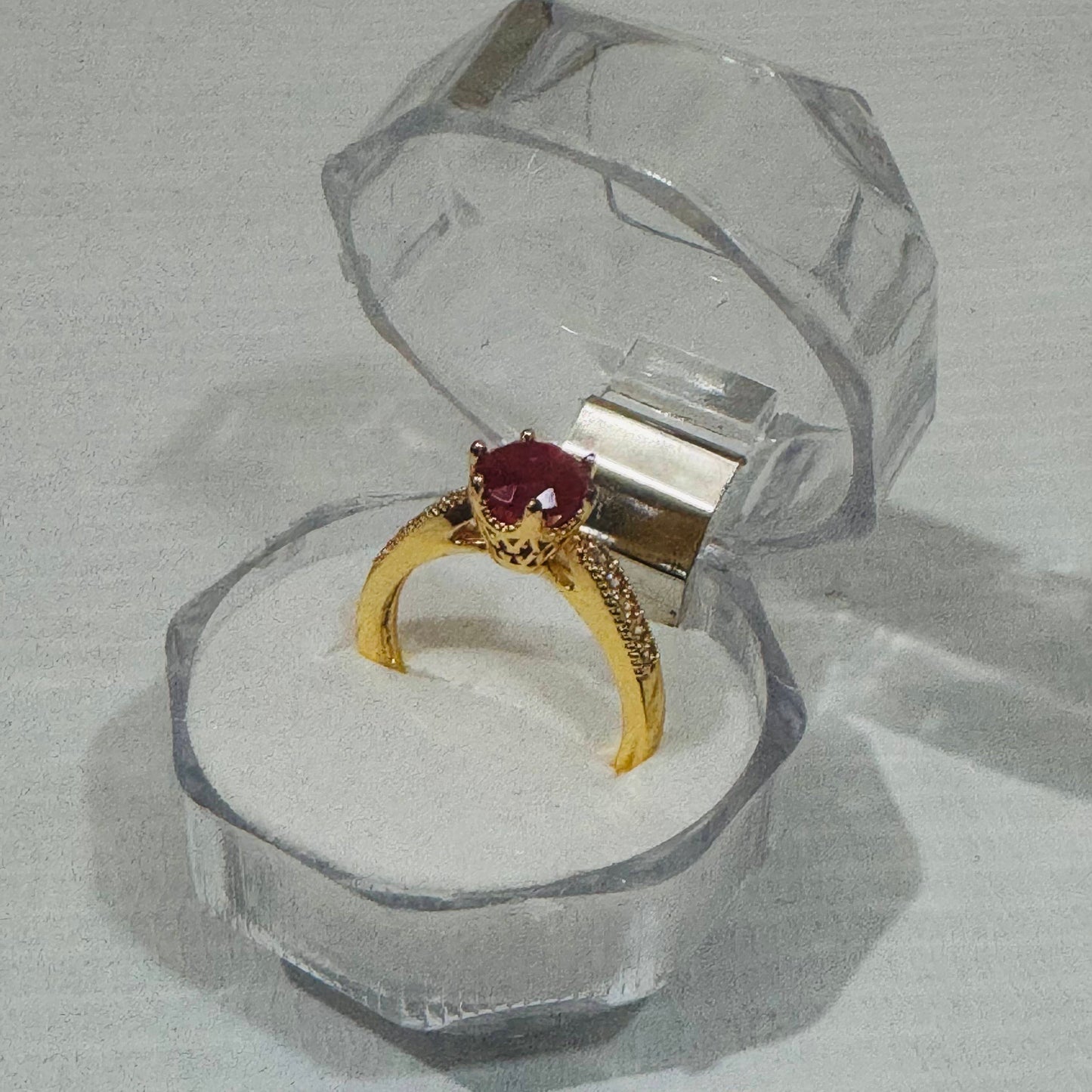 Golden Charm Ring